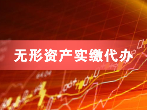 灵武无形资产实缴资本代办